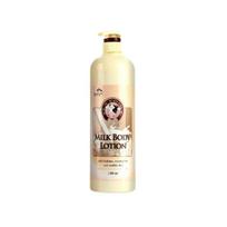 [Somang -Flor de Man] Milk Body Lotion (1000ml x 3pcs Bulk Set) – Deeply Nourishing & Hydrating Body Care with New Zealand Milk Protein
