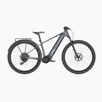 Elektrinis dviratis KROSS Influx Suv Hybrid 3.0 29 el. 800 Wh graphite/silver/matte