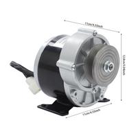 Gear Reduction Motor, 24V 250W Electric Tricycle DC Gear Brushed Motor 2750RPM High Torque Gear Reduction Electric Motor juoda