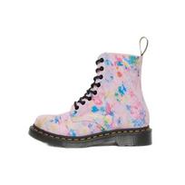 Dr. Martens 1460 Zomšiniai Apvalianosės Suvarstomi Trumpiauliai Batai Moteriški batai Rožiniai 27245650 36 white