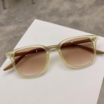 Retro rudi gradientiniai akiniai nuo saulės - Unisex kvadratinis rėmelis, anti-UV, saulėlydžio atspalvis null rožinė