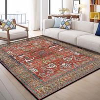 Persian Living Room Carpet Bedroom Bedside Sofa Coffee Table Study Chinese Retro Carpet 80*160cm