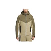 Nike Tech Fleece Windrunner Hoody Vyriški Viršutiniai Drabužiai Alyvuogių Žalia FB7922-276 M