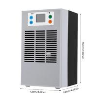 7,93 galono akvariumo vandens aušintuvas su išmaniuoju valdikliu ir LED ekranu jūrų ir gėlavandeniams akvaponikos sistemoms pilka spalva