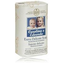 Nesti Dante Baby Carolina e Edouardo hipoalerginis apsaugantis ir maitinantis muilas vaikams ir suaugusiems - 250 g.