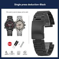TimeX Tide serijos nerūdijančio plieno laikrodžio apyrankė T2N721 T2N720 TW2R55500 T2N739 vyriškas metalinis apyrankės galas 24x16mm su įrankiais 24x16mm
