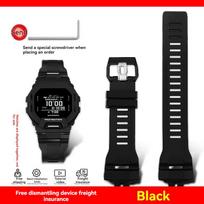 Skirta Casio 3506GBD-200GBD-200SM GBD-200-1 Vandeniui atspari Dervinė Silikoninė Guminė Laikrodžio Apyrankė Vyriškas Apyrankės Juostelė su Įrankiais Fit GBD-200 model pilka spalva