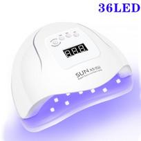 57LEDs UV LED nagų lempa nagams Akrilo UV gelio džiovintuvo lempa su atminties funkcija Professionl nagų dailės manikiūro mašina US