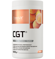 OSTROVIT CGT Peach, persikų skonio milteliai, 600 g