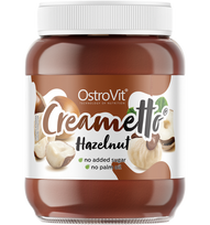 OSTROVIT Creametto Hazelnut, lazdynų riešutų kremas, 350 g