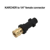 Karcher K2-K7 Aukšto slėgio plovimo įrenginio adapteris su 5 spalvų greito prijungimo antgaliais ir putų pylimo įrenginiu