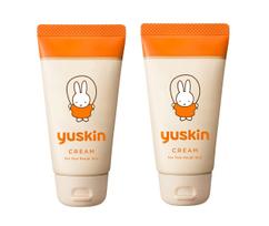 Yuskin Rankoms 80g x 2 Miffy Skanėstai ir Nušalusių Vietų Kremas, (40g tūbelės), Forma, Drėkinantis, Įtrūkusi, Išsausėjusi, (Paskirtas kvazi-vaistu) balta