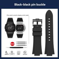 Skirta Casio G-SHOCK serijos DW-5600 DW-5610 GW-M5610 GW-5000 GW-B5600 GA2100 GM2100 DW-H5600 Modifikuotas silikoninės gumos laikrodžio dirželis DW-H5600 series