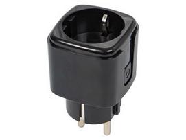Smart WiFi-controlled socket TUYA V3 black