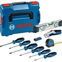 Schraubendreher- und Handwerkzeug-Set, 19-teilig, Zangen-Set blau, L-BOXX 102