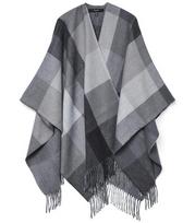 Vero Moda moteriškas pončo šalikas 10313578*01, pilka, Universalus