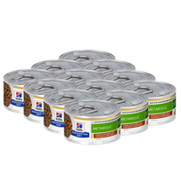 HILL'S PD Prescription Diet Metabolic Canine Stews 12x82 g – skardinė