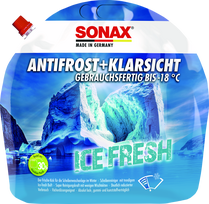 SONAX Žieminis langų apiplovimo skystis „Ice Fresh”, 3L 133409