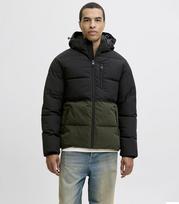 Jack&Jones vyriška žieminė striukė 12278792*03, juodas/alyvuogių, L