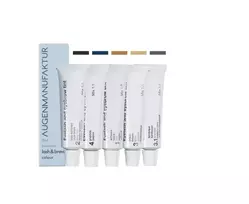 Colour Lash & Brow Kit, blakstienų ir antakių dažų rinkinys, 5 spalvos
