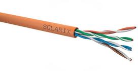 SOLARIX vytos poros kabelis CAT.5E UTP LSOHFR B2ca SXKD-5E-UTP-LSOHFR-B2ca 305m