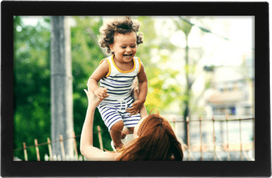 Denver PFF-1037B 10.1" Digital Picture Frame, Black