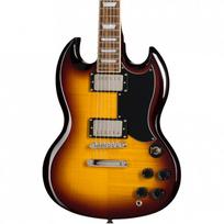 Epiphone SG Tribute Plus Vintage Sunburst Elektrinė gitara Double Cut