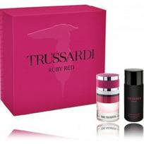 Trussardi Ruby Red rinkinys moterims (60 ml. EDP + kūno emulsija 125 ml.) - 1 vnt.