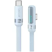 USAMS US-SJ653 data transfer and charging cable | USB-C to USB-C | PD | 100W | blue