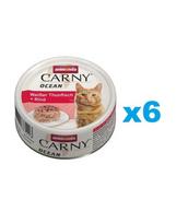 ANIMONDA Carny ocean baltasis tunas ir jautiena 6 x 80g