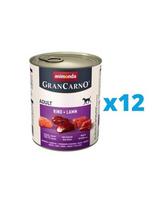 GranCarno rinkinys su jautiena ir ėriena 12 x 400 g