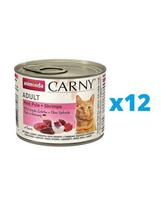 ANIMONDA Carny Adult rinkinys  Jautiena kalakutiena ir krevetės 12 x 200 g