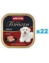ANIMONDA Vom Feinsten Adult su elniena 22x150 g