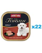ANIMONDA Vom Feinsten Adult su triušiena 22x150 g