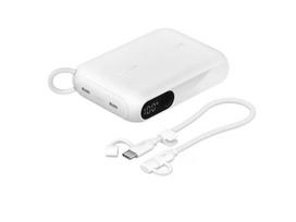 Belkin Powerbank mit Display 20W 10.000mAh USB-C weiß  BPB027hqWH