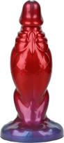 Power Monsters Behemoth pripučiamas silikoninis dildo - Daugiaspalvis