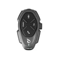 Interphone TOUR HD Motociklo domofonas 1500 m Juoda