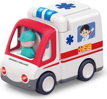 Kinder And Kids - Ambulance with lights, music & movement (K10106)