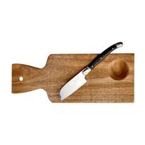Laguiole Santoku Premium Line Sūrio peilis su pjaustymo lentele