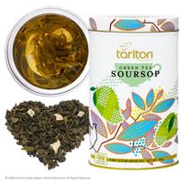Ceilono Žalioji birių lapų arbata su Soursop (graviola, guanaban, dygliuotoji anona), Tarlton, 100g