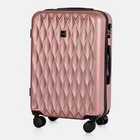 Vidutinis lagaminas VOYO Nova 67x45x26cm, 66L, M, rose gold
