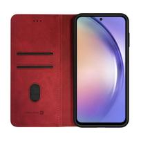 „Evelatus“ „Samsung Galaxy A54“ dėklas, raudonas, su gobtuvu
