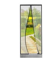 design4door magnetinis durų tinklelis nuo vabzdžių, 60 × 150 cm, juodas