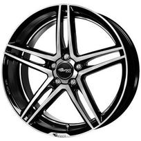 Ratlankis BROCK R18x8 5x120 ET 30 CB 72 (Glossy Black Fully Polished)