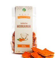 Morkų traškučiai MORKAINIAI, 200 g, Mėta