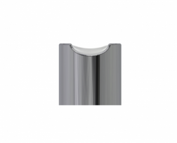 24mm Gaubtelis DISC TOP sidabro spalvos, BIOCOS