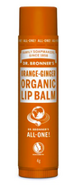 Lūpų balzamas su apelsinais ir imbieru, ekologiškas 4g., Dr. Bronner's