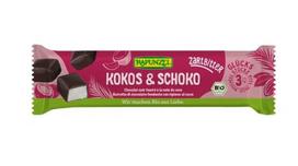 Ekologiški „Rapunzel“ šokoladiniai batonėliai su juoduoju šokoladu, Rapunzel,  50 g (3vnt.)