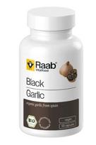 Raab Vitalfood Juodųjų česnakų milteliai. Maisto papildas, ekologiškas, 50 tabl.