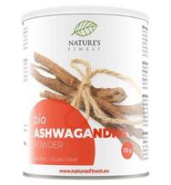 Ašvagandos milteliai. Maisto papildas, ekologiškas, Nature's Finest, 125g